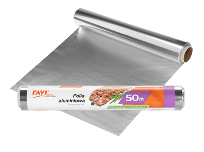 Attēls no Aluminum foil 50 m x 29 cm on a roll, 30 x 4.5 x 4.5, 00182, Simple Solution