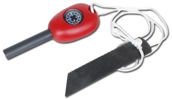 Picture of Aptel BCB - Krzesiwo z kompasem - Mini Fireball Flint &