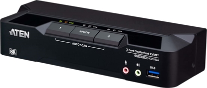 Изображение Aten CS1922A 2-Port USB 3.0 8K DisplayPort KVM Switch