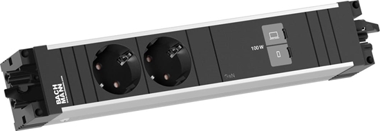 Picture of Bachmann STEP ALU 2xCEE7/3, 1x USB C/C 100W