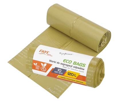 Attēls no Bags for selective waste - plastic, 120L, 7 x 19.5 x 5, 00784, Simple Solution