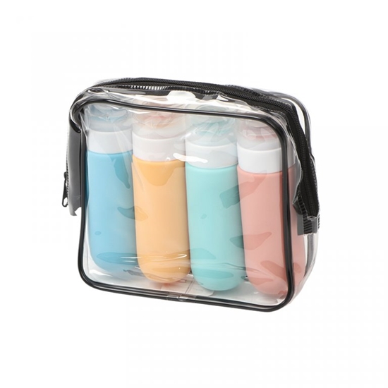 Picture of Beper C302AAC010 Silicone Travel Bottle Set