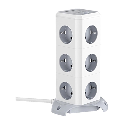 Изображение BlitzWolf BW-EC3 Vertical Power Strip with 12 Outl