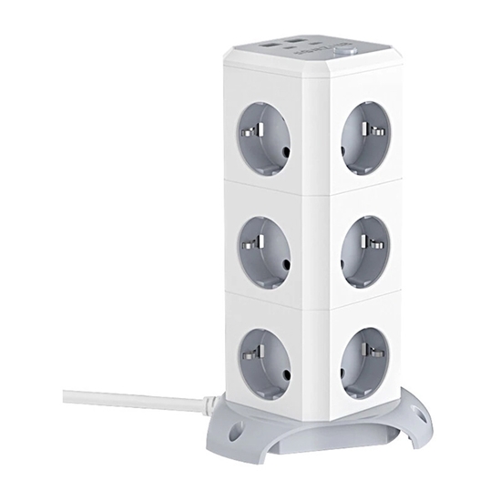Изображение BlitzWolf BW-EC3 Vertical Power Strip with 12 Outl