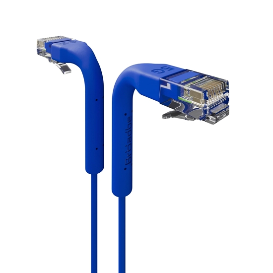 Picture of Broadbe Slim Patch Cable 5G Blue 0.3m