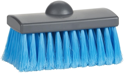 Picture of Brush with water flow, Vikan, blue, PP, 15 cm, soft, slotted