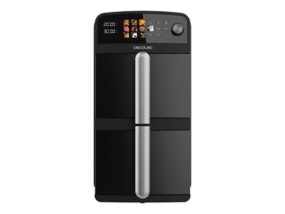 Attēls no Cecotec Double hot air fryer | Cecofry DuoLevel 10000 | Power 2400 W | Capacity 10 L | Black