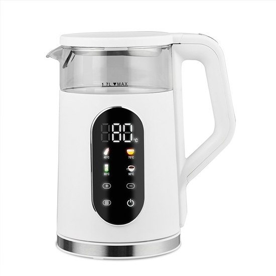 Изображение Czajnik elektryczny z regulacją temperatury 1,7l  2200W MR-023-WHITE