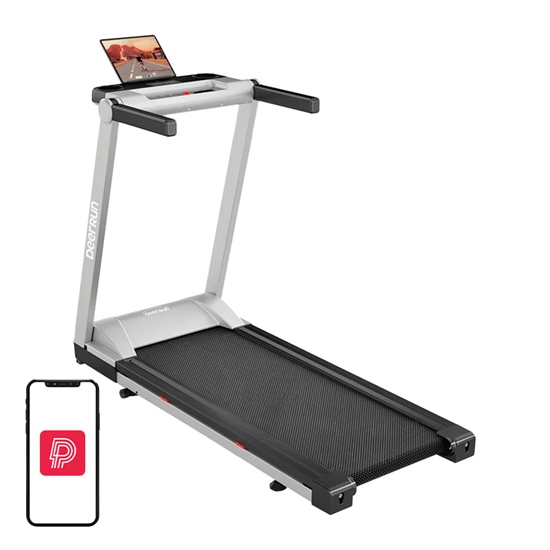 Picture of DeerRun A1 Pro Folding Electric Treadmill (Silver)