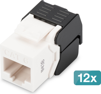 Изображение Digitus CAT 6 Keystone module, unshielded - 12 pcs.