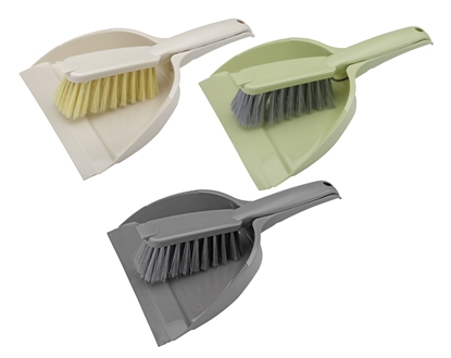 Attēls no Dustpan + brush with rubber MAGIC, 8.5 x 22 x 30, 30295, Simple Solution