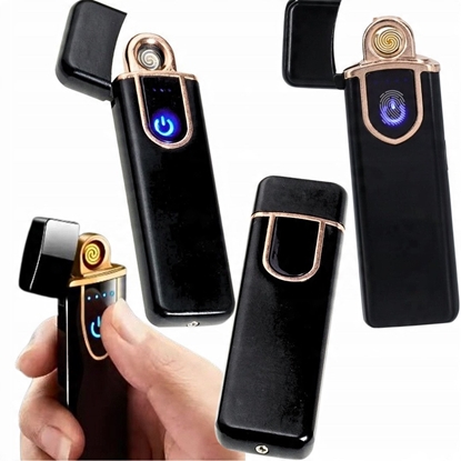 Изображение EcoBox ECONOMY ZAPALNICZKA PLAZMOWA USB ZAPALARKA PLAZMA CZARNA