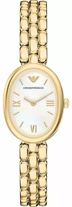 Изображение Emporio Armani Synfonia Women’s Watch 22mm Gold Tone Stainless Steel Mother Of Pearl Dial