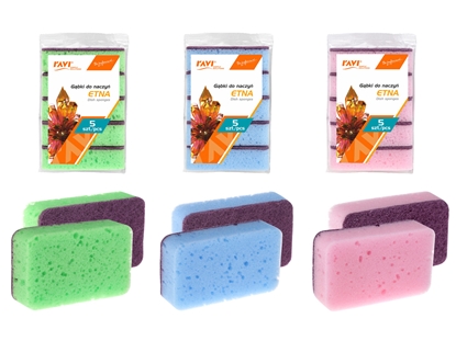 Attēls no ETNA Dish sponges, 5 pcs, 10 x 6 x 10, 00568, Simple Solution