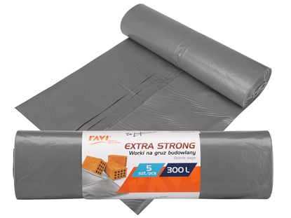 Attēls no EXTRA STRONG Garbage bags, 300 l, 5 pcs, 9.5 x 36 x 7.5, 00782, Simple Solution