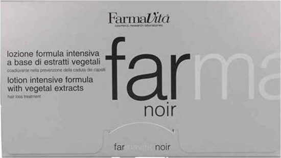 Изображение Farmavita Ampuki przeciw Wypadaniu Wosów Farmavita Noir Intensive (12 x 8 ml)