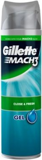Изображение Gillette Mach 3 Gel Close & Fresh el do golenia 200ml
