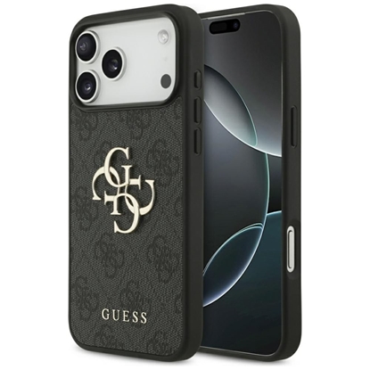 Attēls no Guess Guess 4G Big Logo Case for iPhone 17 Pro Max - Black