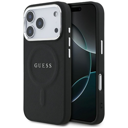 Attēls no Guess Guess Classic Logo MagSafe Case for iPhone 17 Pro - Black