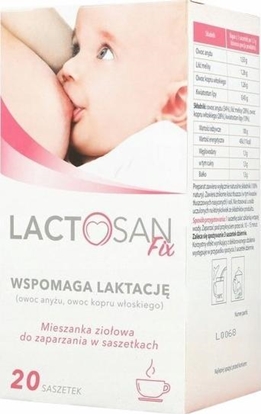 Picture of HERBAPOL-LUBLIN S.A. Herbapol Lactosan Fix, saszetki 20 sztuk (7023553)