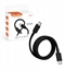 Изображение Kabel USB Teltech Przewód PD Typ-C-Typ-C 5A 100W 1m czarny TCA-07 Teltech