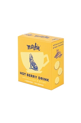 Изображение Karstais dzēriens MASHIE Balto jāņogu, ingvera, 4x40ml