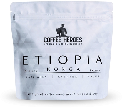 Picture of Kawa ziarnista Coffee Heroes Roastery Etiopia Konga 250 g