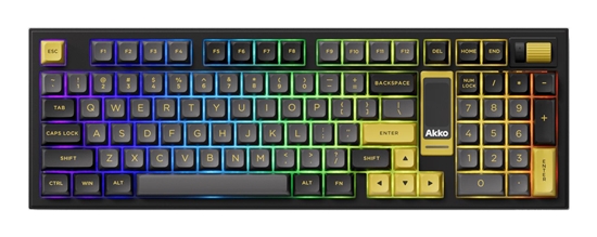 Picture of KEYBOARD WRL 5098B PLUS/BLACK/GOLD 6925758630917 AKKO