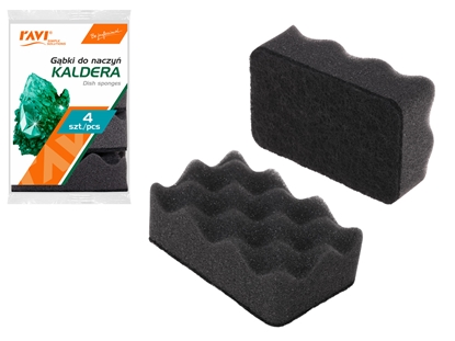 Attēls no Kitchen sponges, 4 pcs, 10.7 x 6.2 x 15.5, 10507, Simple Solution