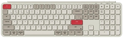 Изображение Klawiatura Keychron Klawiatura B6 Pro Wireless Low Profile Retro Red