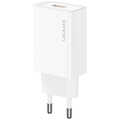 Attēls no Ładowarka sieciowa T69 10,5W 2,1A USB-A biała 