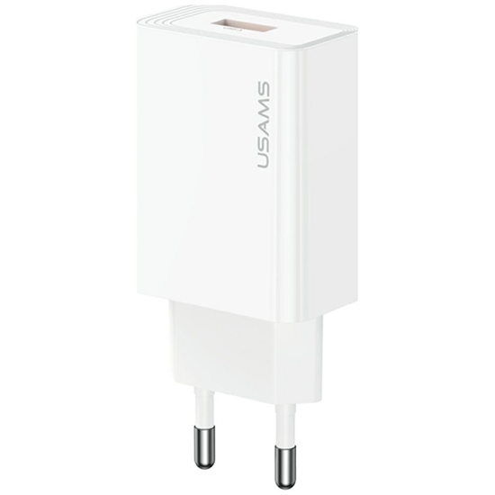 Picture of Ładowarka sieciowa T69 10,5W 2,1A USB-A biała 
