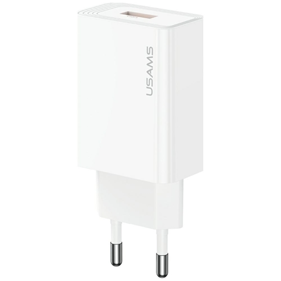 Picture of Ładowarka sieciowa T69 18W USB-A biała 