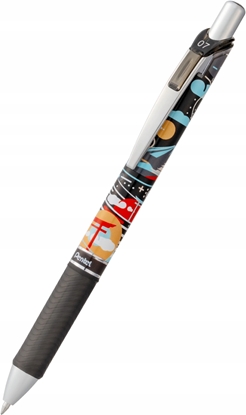 Attēls no Lodīšu pildspalva PENTEL ENERGEL NATURE, 0,7 mm, tori, zila