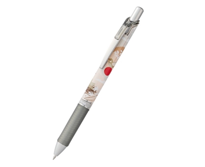 Attēls no Lodīšu pildspalva PENTEL ENERGEL NATURE, 0,7 mm, zvirbulis, zila