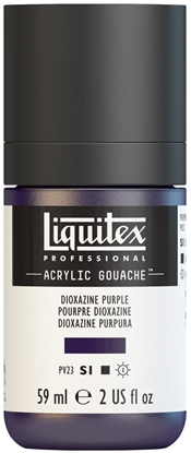 Изображение LQX Acrylic Gouache 59ml Dioazine purple 186