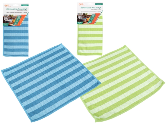 Изображение Microfibre dish wipe, 15.5 x 0.2 x 31.5, 10414, Simple Solution