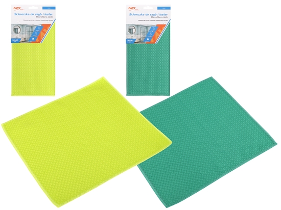 Picture of Microfibre glass & mirror wipe, 15.5 x 0.2 x 31.5, 10424, Simple Solution