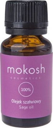 Изображение Mokosh Olejek szawiowy 10 ml (butelka szklana z kroplomierzem)