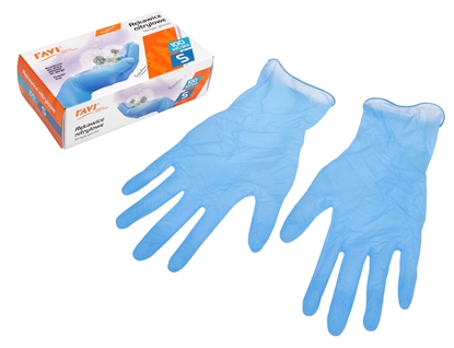 Attēls no Nitrile gloves, 100 pcs S, 20 x 11 x 6, 10916, Simple Solution