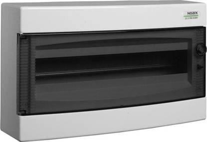 Picture of Noark Obudowa moduowa Noark PNS 18T 101499 natynkowa 1x18 moduów IP40 biaa/transparentna