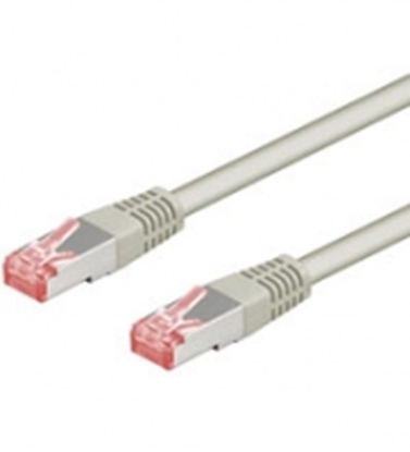 Picture of Patchkabel RJ45  S/FTP  Cat6   0.50m grau