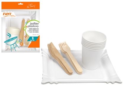 Изображение Picnic Set (BIO), 7.5 x 26.5 x 29, 81857, Simple Solution