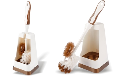 Изображение PLATINUM WC set, gold, 11.5 x 11.5 x 40, 51358, Simple Solution