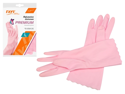 Attēls no PREMIUM household gloves L, 1 pair, 13 x 1 x 27, 00943, Simple Solution