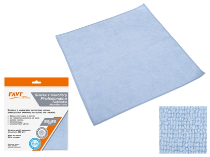 Attēls no Professional microfiber cloth, blue, 20 x 1 x 23, 10477, Simple Solution