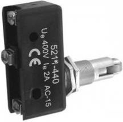 Picture of Promet Wycznik kracowy miniaturowy 1R 1Z tworzywo popychacz z rolk (W0-5211-440)