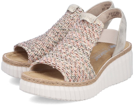 Picture of Rieker Rieker Sandals 69172-60 Beowe 39