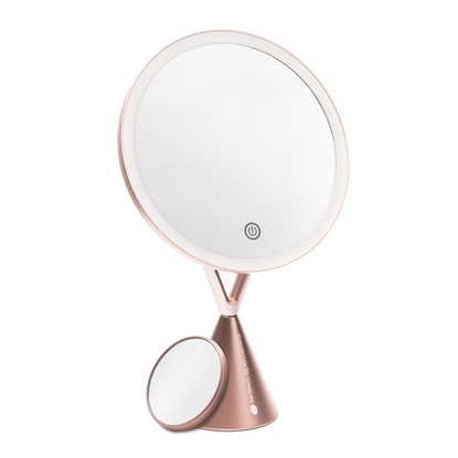 Attēls no Rio MMCO-EU/1,4 Illuminated HD Make Up Mirror Rose Gold