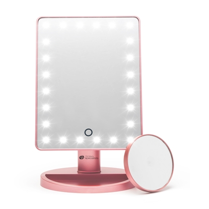 Attēls no Rio MMSP-RG-EU/1,2 24 LED Touch Dimmable Makeup Mirror, Rose Gold